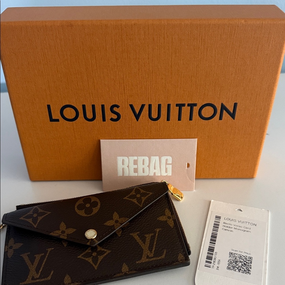 Louis Vuitton Monogram Recto Verso Card Holder